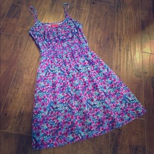 Purple flower dress